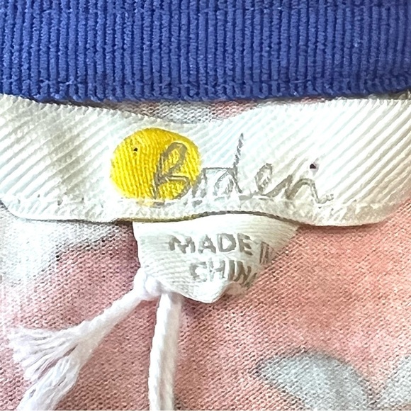 Boden Lavina Jersey Wrap in Papaya Wildflower Prarie Dress Women 6 Petite - Picture 16 of 16